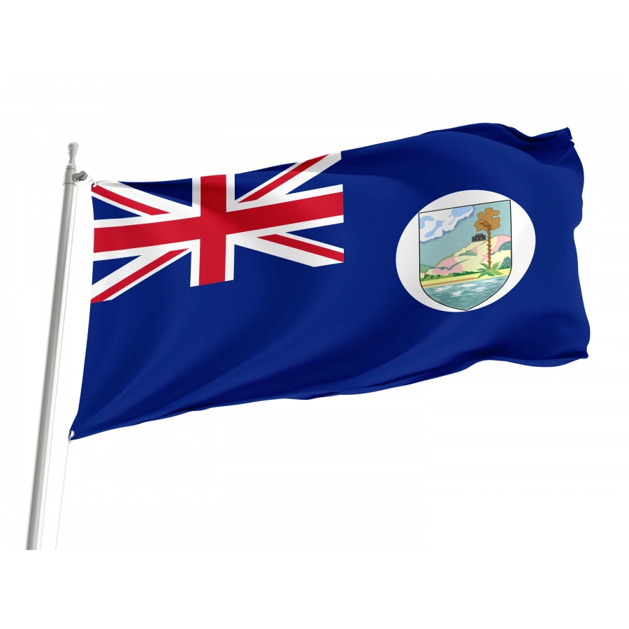 Antigua and Barbuda 1956-1962 Flag for Indoor & Outdoor Use, BRITISHEMPIRE02