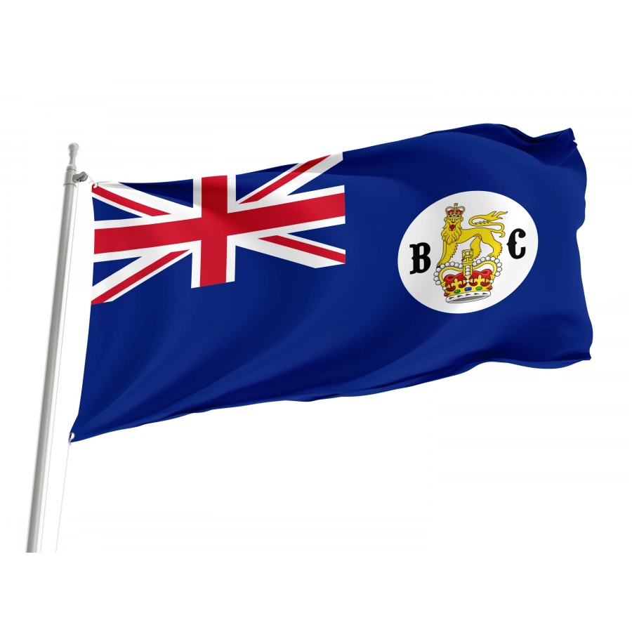British Columbia Colony 1870-1896 Flag for Indoor & Outdoor Use, UKEMPIRE08