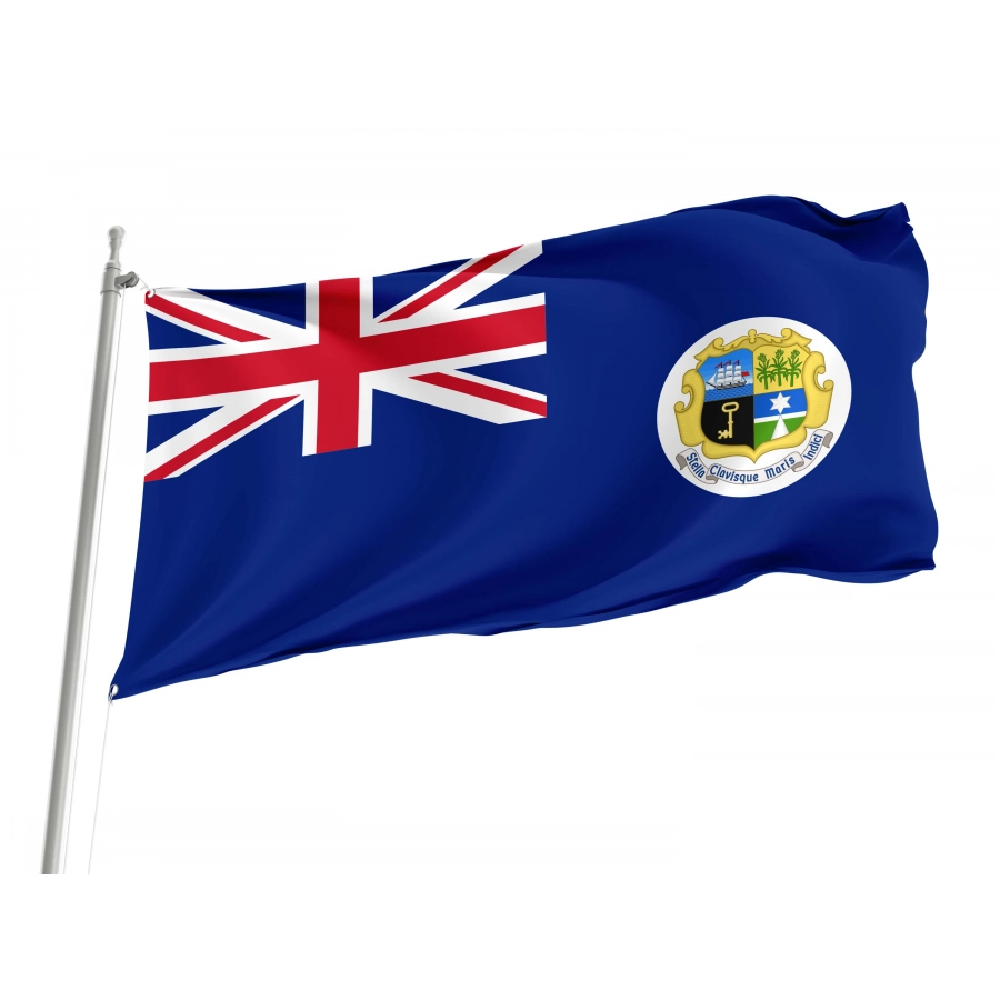 British Mauritius 1869-1906 Flag for Indoor & Outdoor Use, UKEMPIRE25