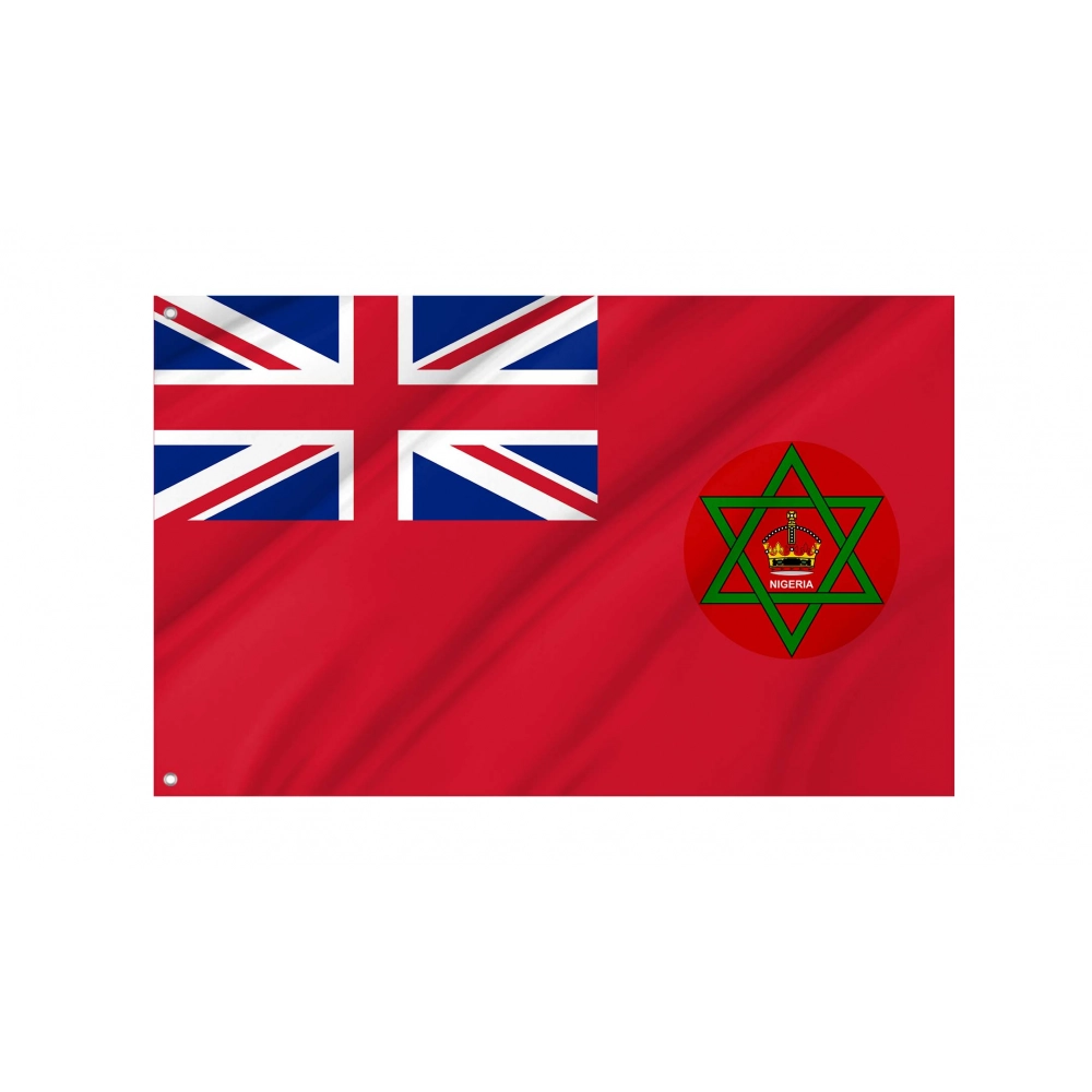 British Nigeria 1914-1952 (Civil Ensign) Flag for Indoor & Outdoor Use