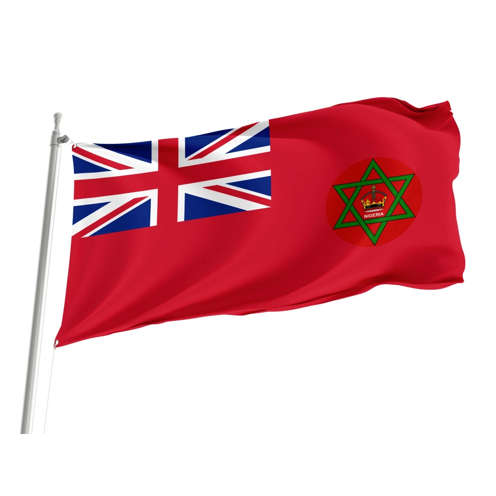 British Nigeria 1914-1952 (Civil Ensign) Flag for Indoor & Outdoor Use
