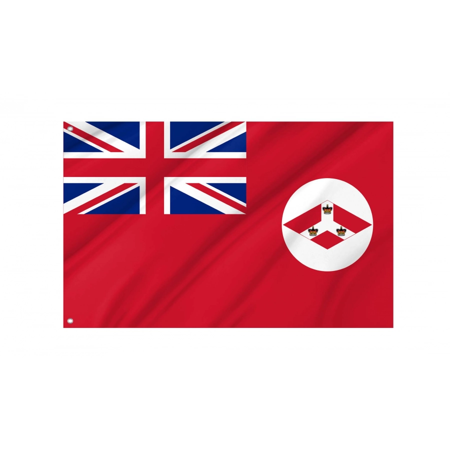British Straits Settlements 1874-1904 Civil Ensign Flag for Indoor & Outdoor Use, UKEMPIRE24