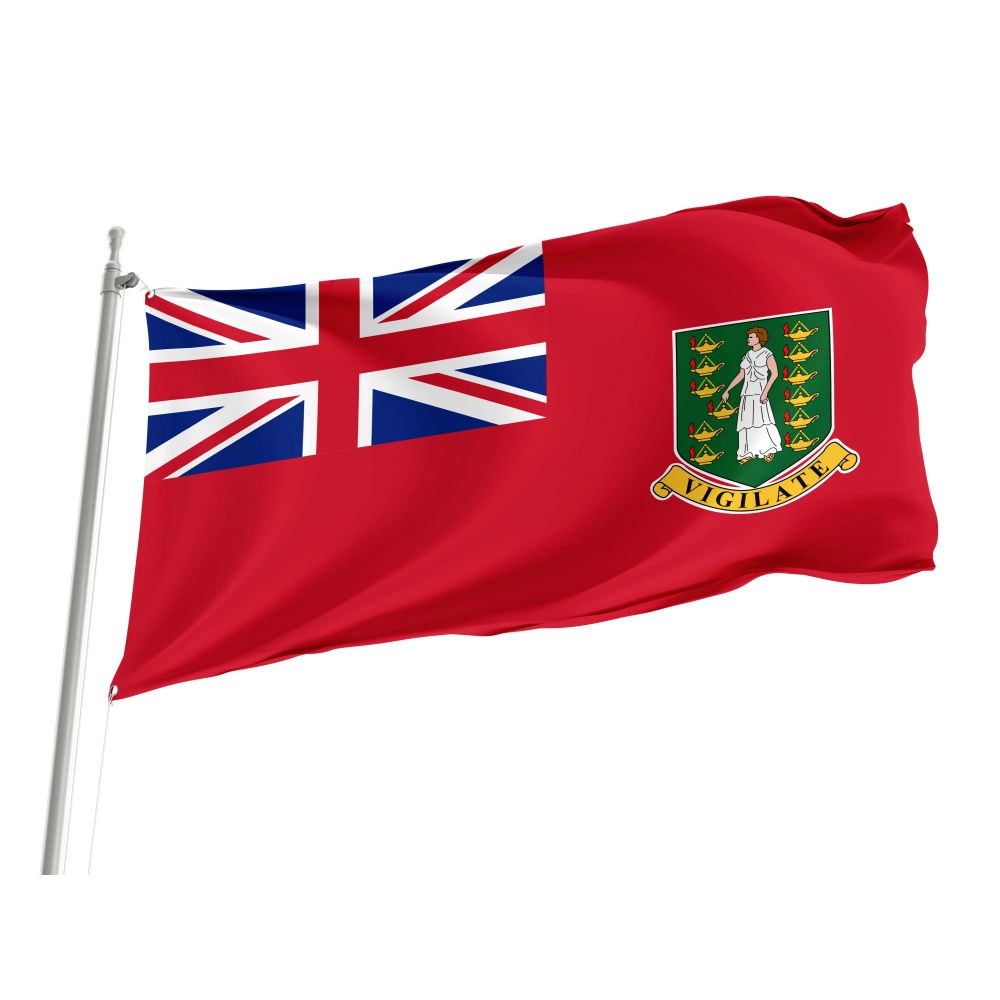British Virgin Islands Civil Ensign Flag for Indoor & Outdoor Use
