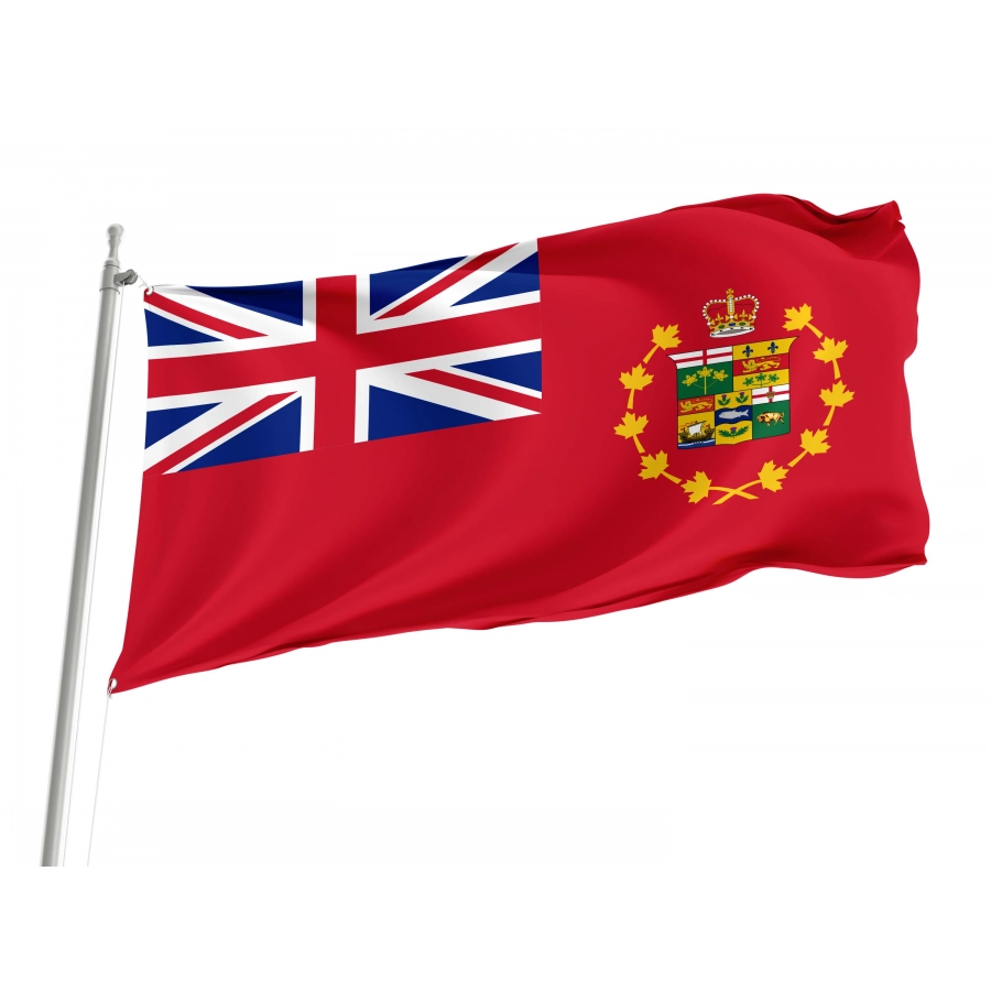 Canada 1870 Civil Ensign Flag for Indoor & Outdoor Use, UKEMPIRE46