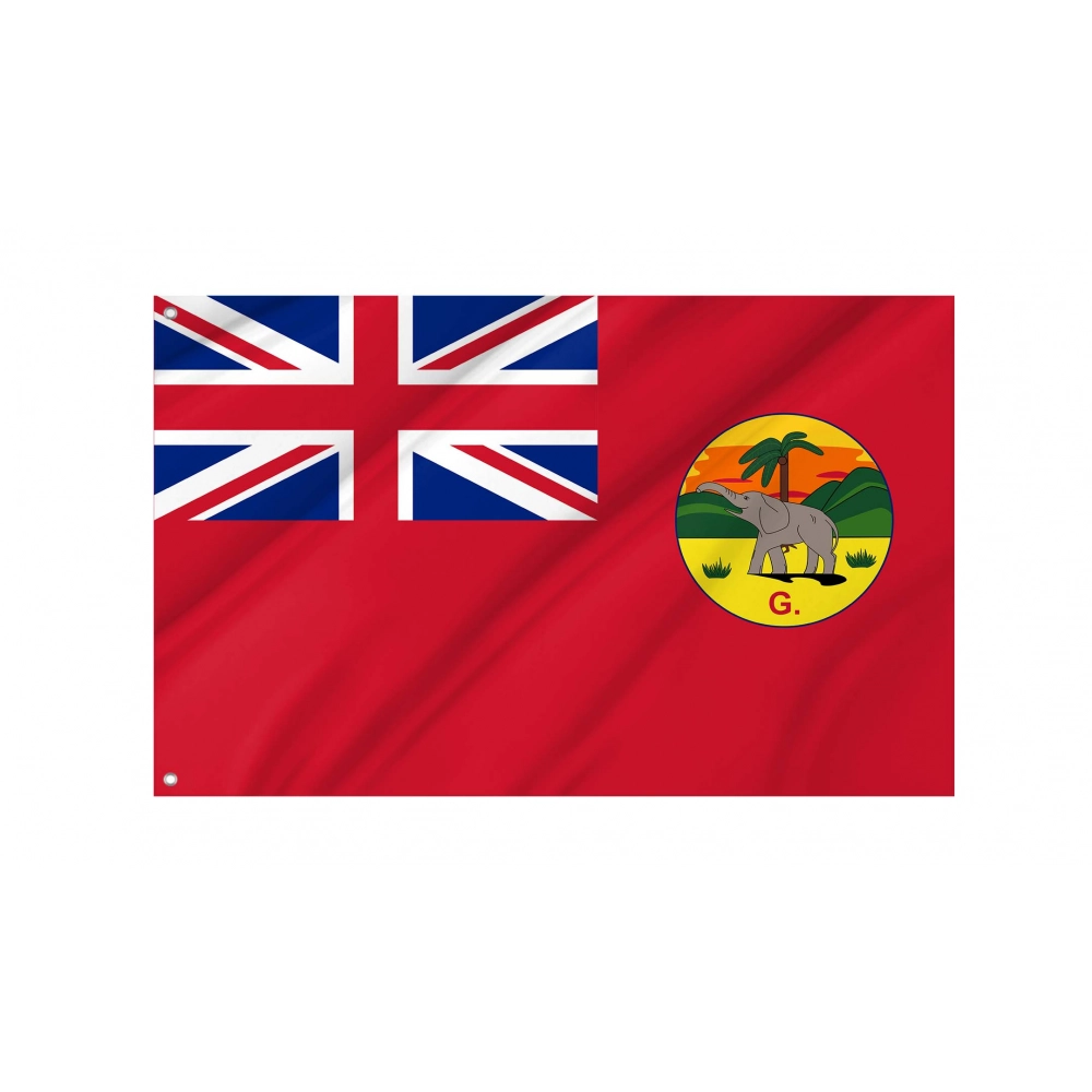 Gambia Colony and Protectorate 1889-1965 Civil Ensign Flag for Indoor & Outdoor Use