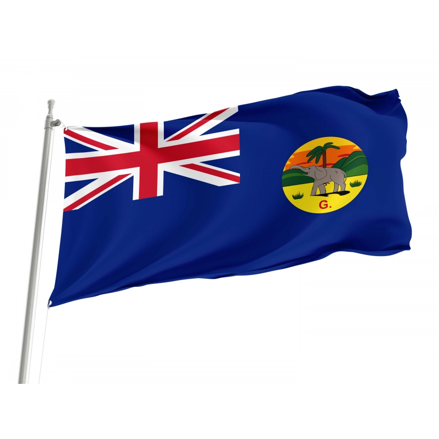 Gambia Colony and Protectorate 1889-1965 Flag for Indoor & Outdoor Use, UKEMPIRE64