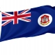 Gibraltar 1875-1921 Flag for Indoor & Outdoor Use - Imagine 1