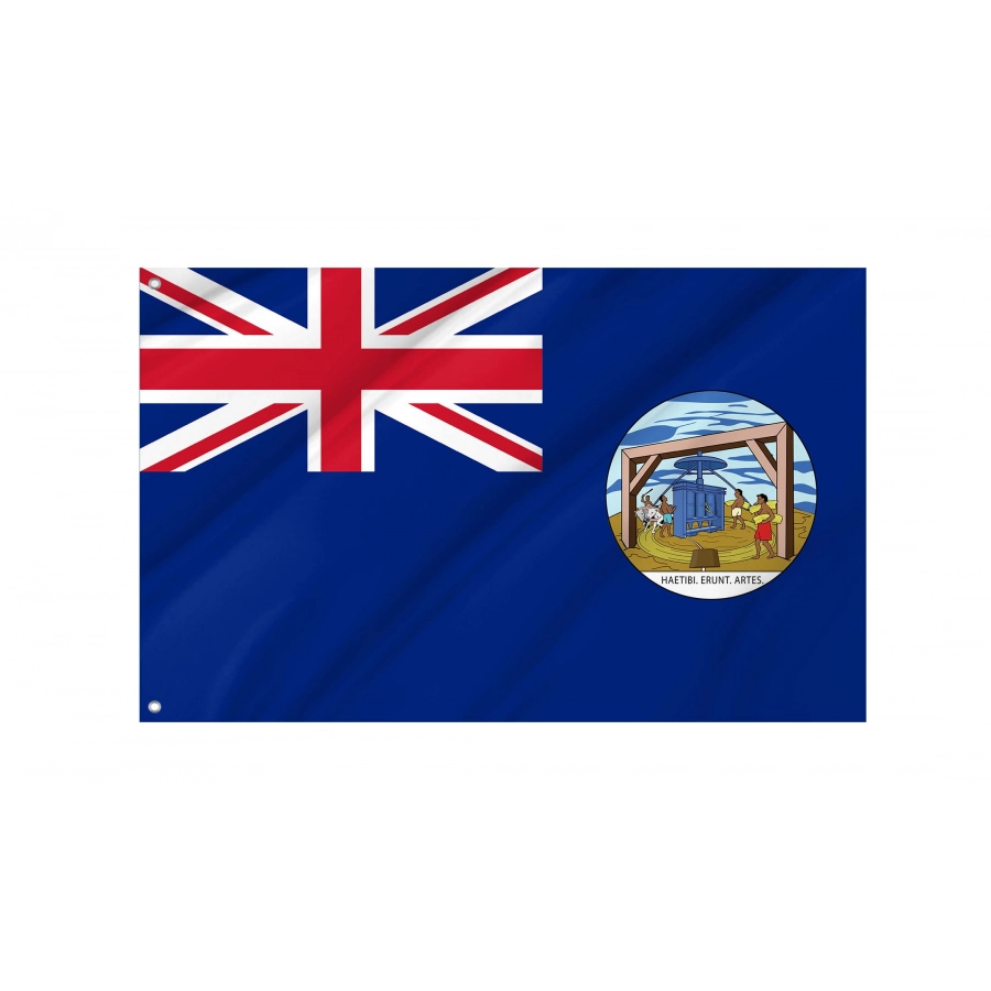 Grenada 1875-1903 Flag for Indoor & Outdoor Use, UKEMPIRE68