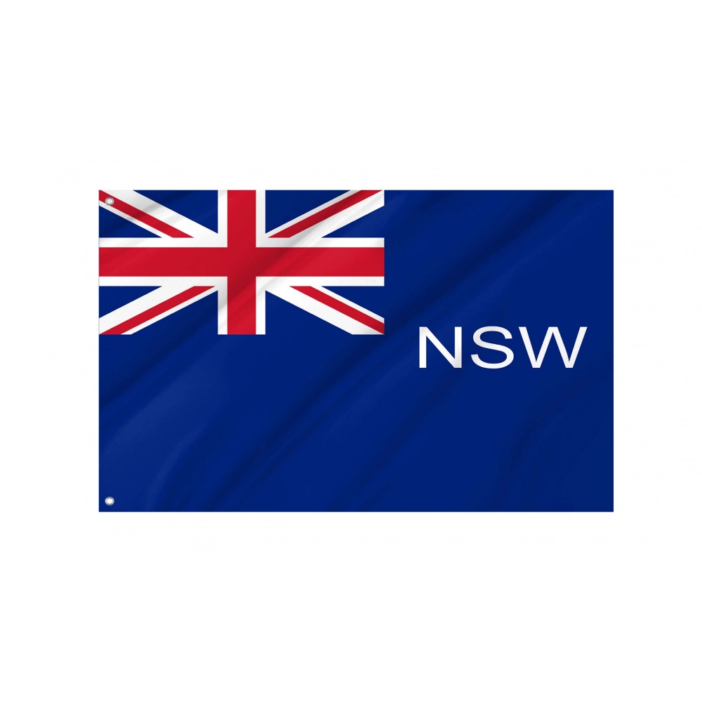 New South Wales 1867-1870 Flag for Indoor & Outdoor Use