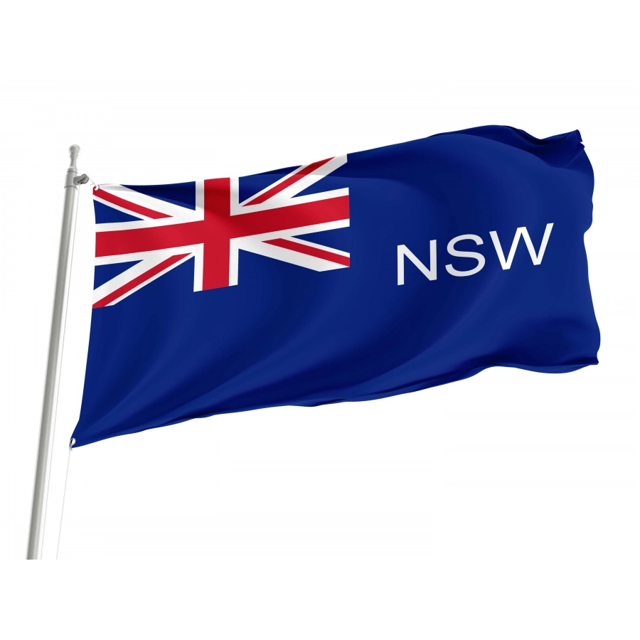 New South Wales 1867-1870 Flag for Indoor & Outdoor Use, UKEMPIRE88