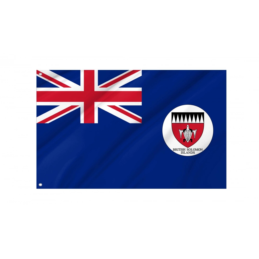 Solomon Islands 1947-1956 Flag for Indoor & Outdoor Use, UKEMPIRE32