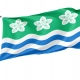 Cumberland Flag for Indoor & Outdoor Use - Imagine 1