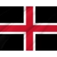 Durham Black Flag for Indoor & Outdoor Use - Imagine 2
