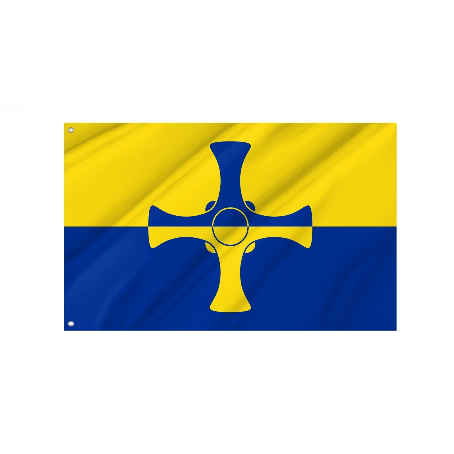 Flag of Durham, Patriotic Flags, Unique Design Print, Flags for Indoor & Outdoor Use