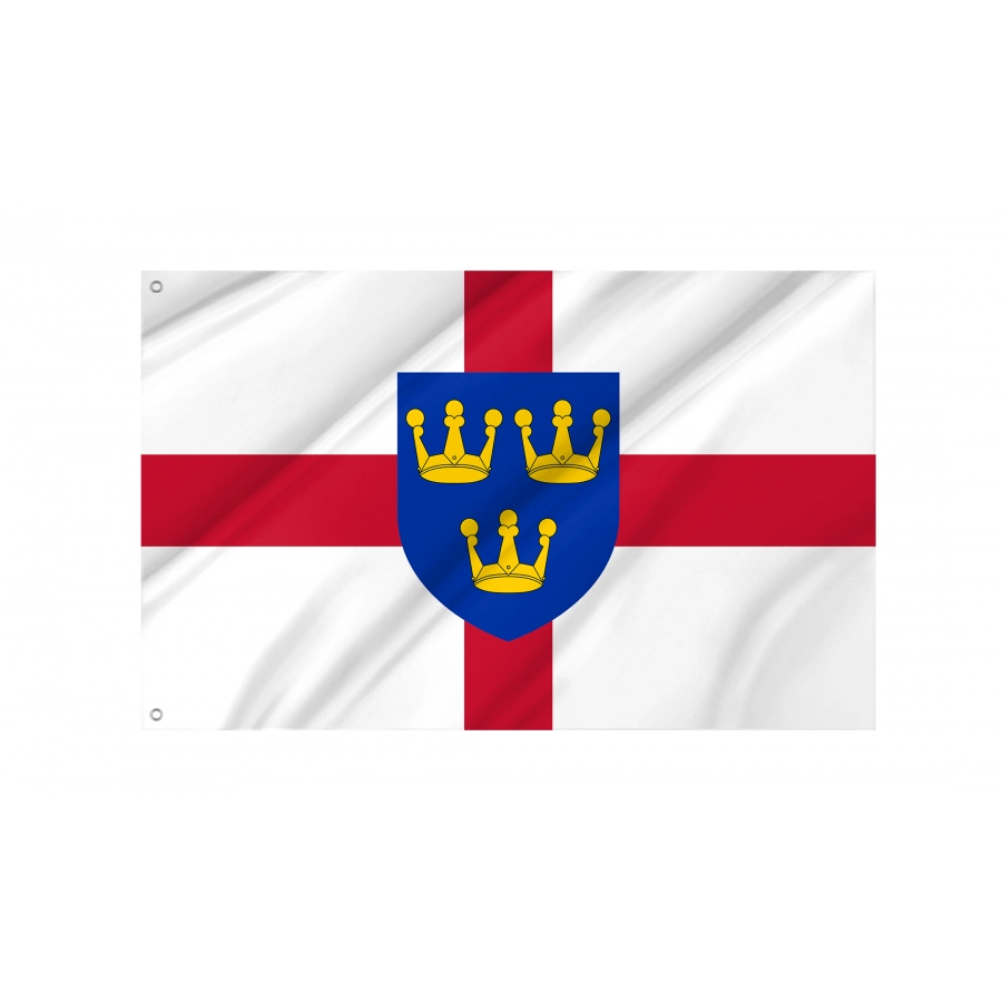 Flag of East Anglia, Patriotic Flags, Unique Design Print, Flags for Indoor & Outdoor Use