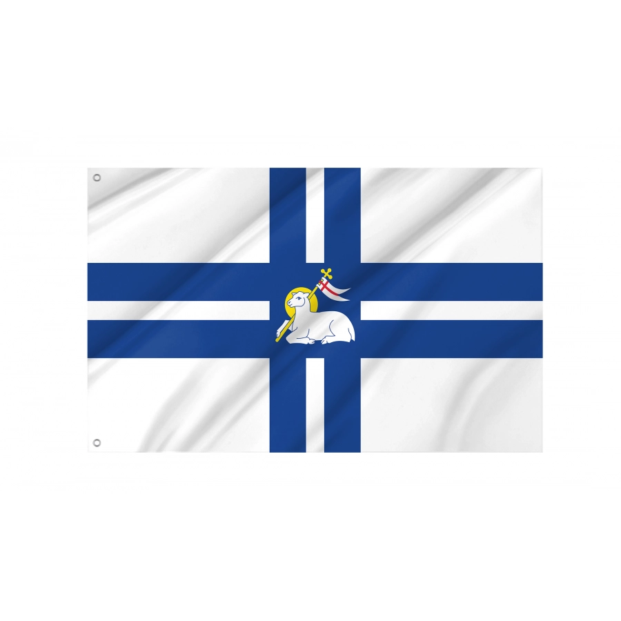 Flag of Town Preston, Lancashire, Patriotic Flags, Unique Design Print, Flags for Indoor & Outdoor Use