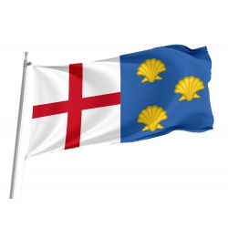 Church of St James the Great Flag for Indoor & Outdoor Use