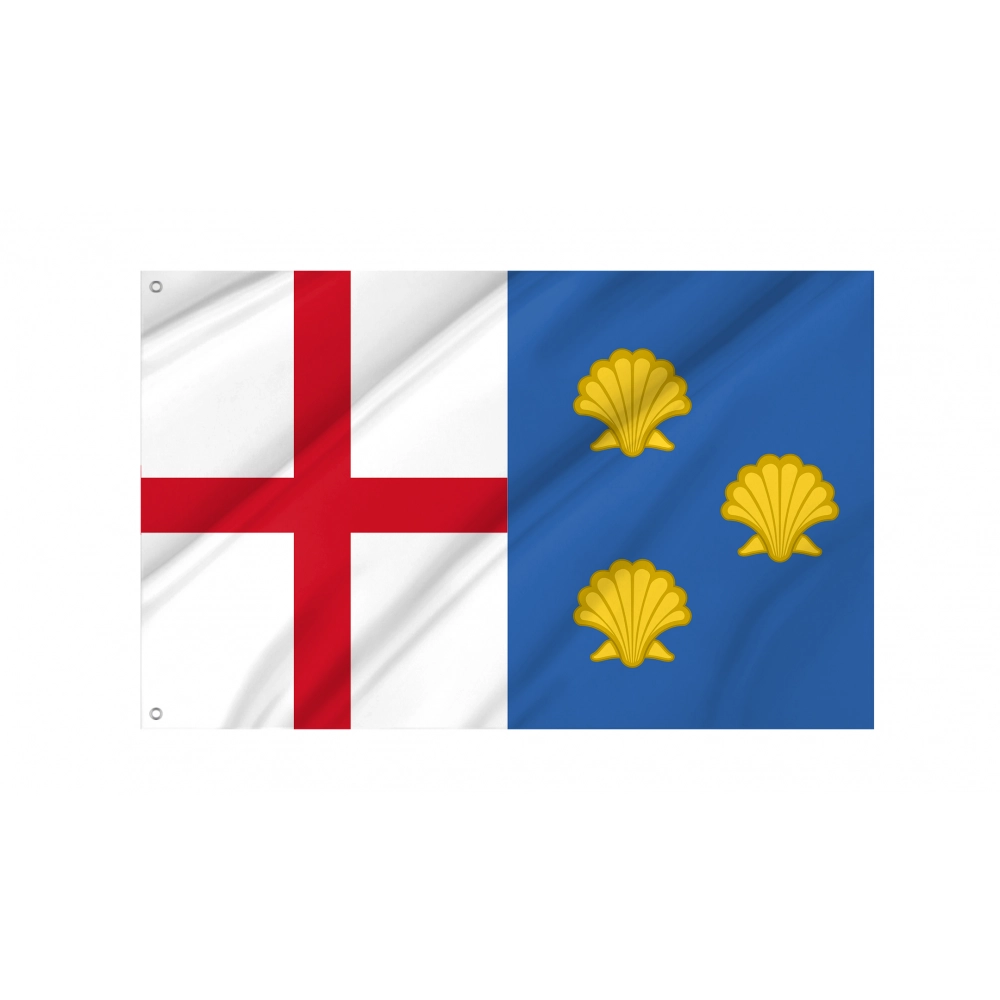 Church of St James the Great Flag for Indoor & Outdoor Use