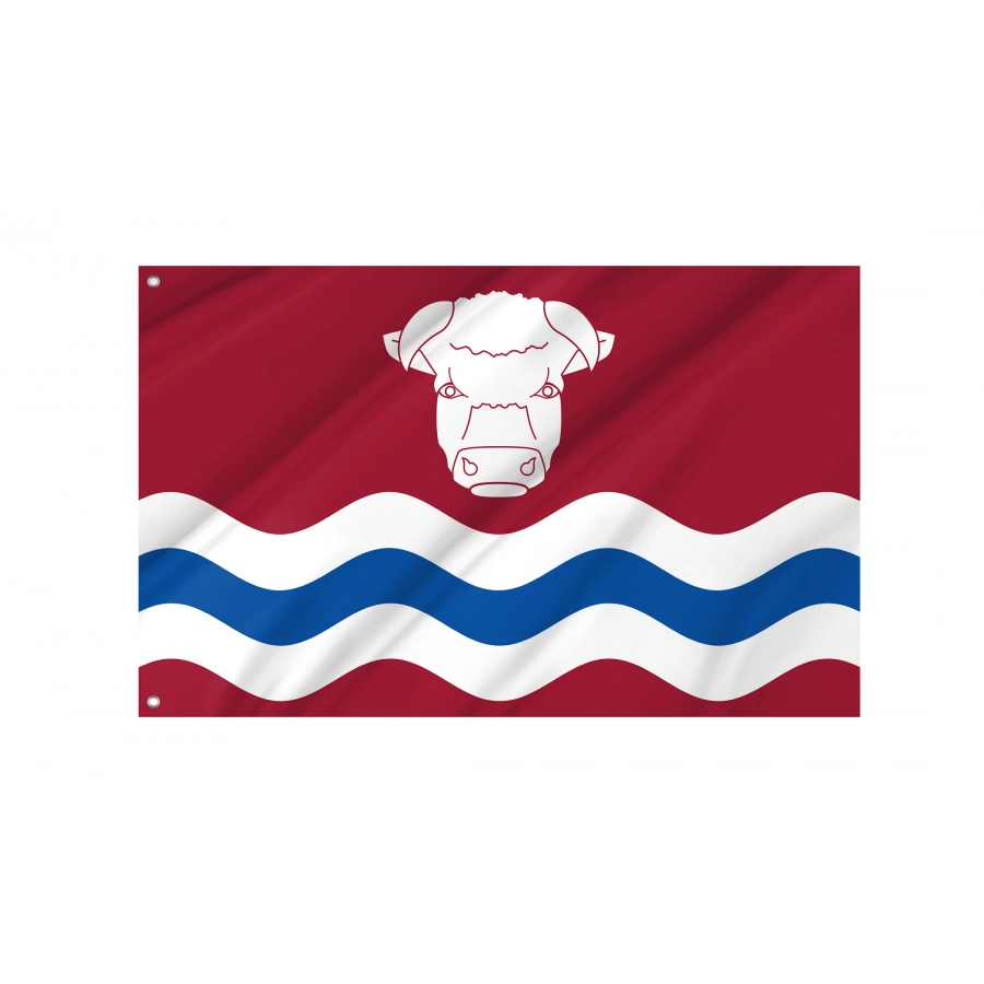 Flag of Herefordshire, Patriotic Flags, Unique Design Print, Flags for Indoor & Outdoor Use