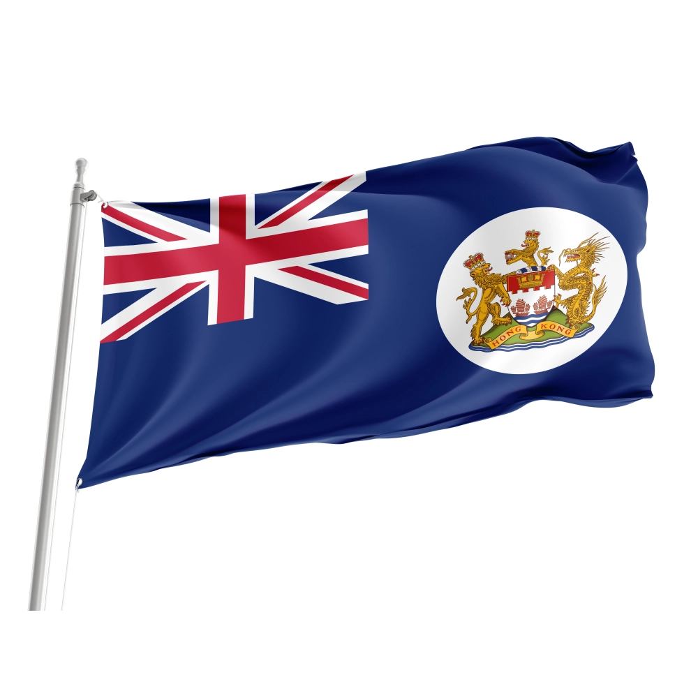 Hong Kong Old Flag for Indoor & Outdoor Use Hong Kong Old Flag for Indoor & Outdoor Use