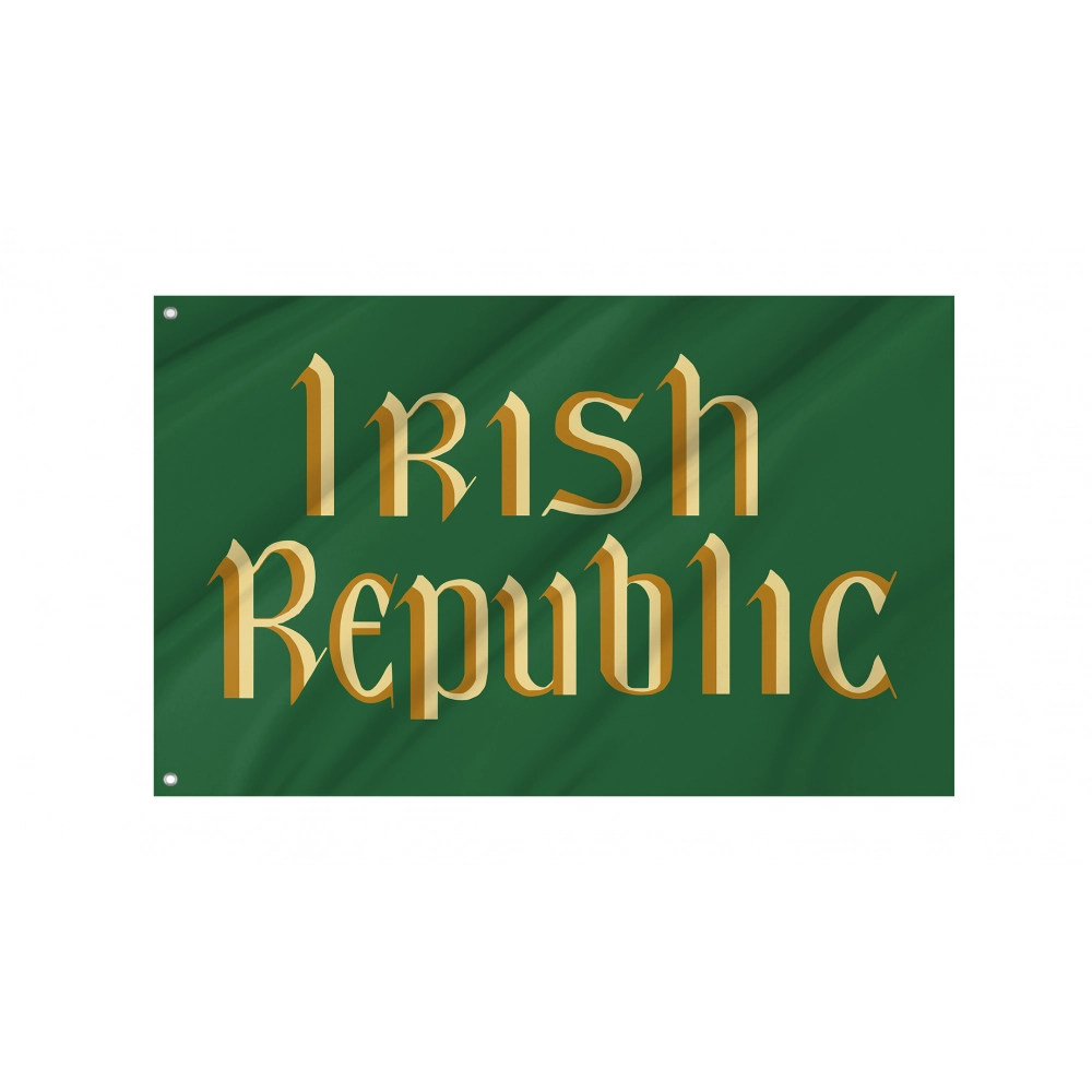 Irish Republic Flag for Indoor & Outdoor Use