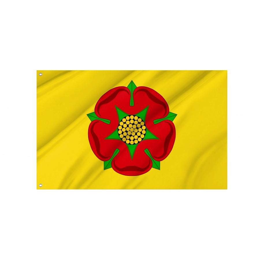 Flag of Lancashire, Patriotic Flags, Unique Design Print, Flags for Indoor & Outdoor Use