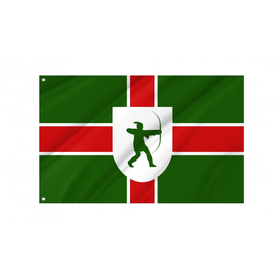 Flag of Nottinghamshire New, Patriotic Flags, Unique Design Print, Flags for Indoor & Outdoor Use