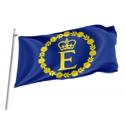 Elizabeth II Standard Flag for Indoor & Outdoor Use