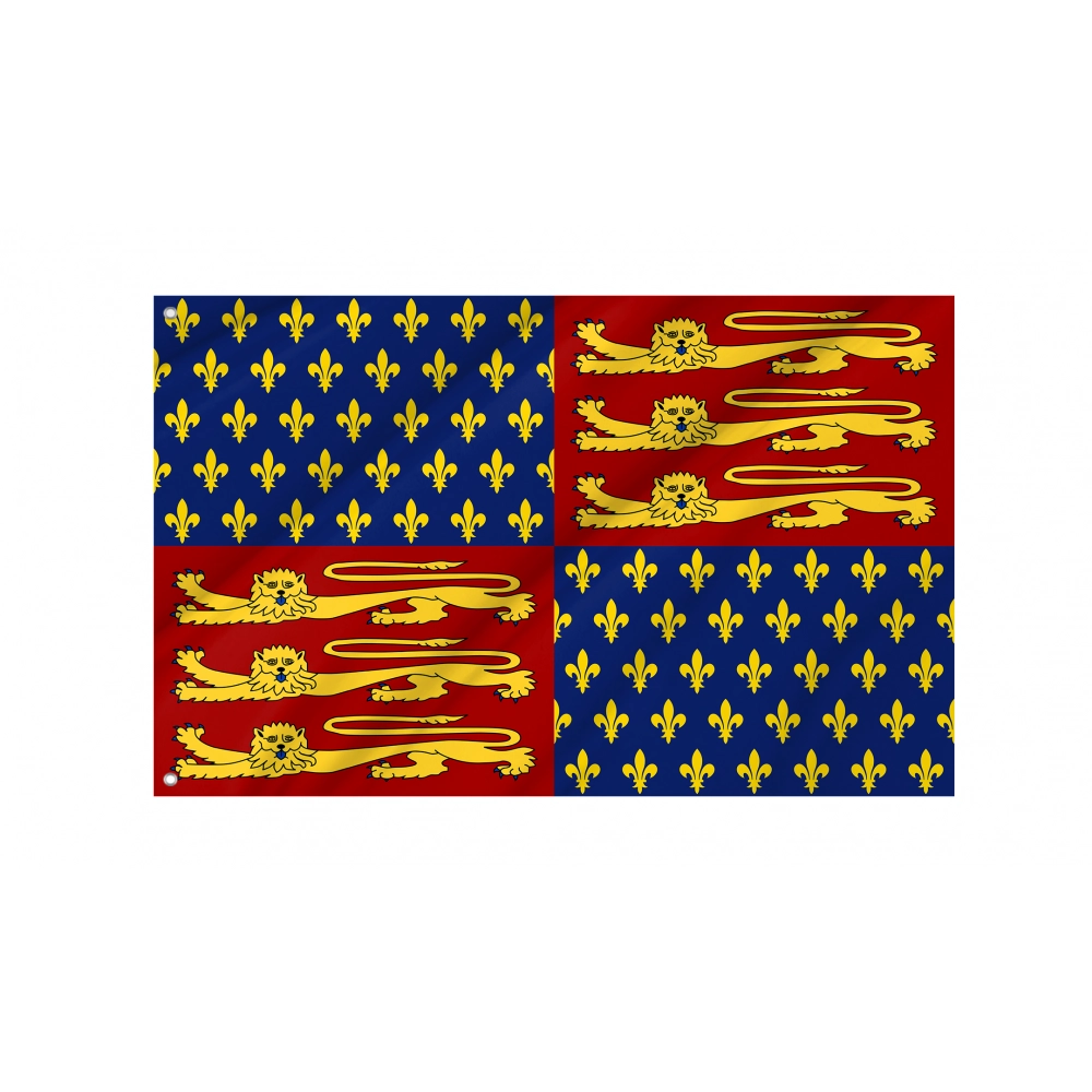 King Edward III Royal Banner Flag for Indoor & Outdoor Use