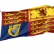 Royal Standard of the United Kingdom Flag for Indoor & Outdoor Use - Imagine 1
