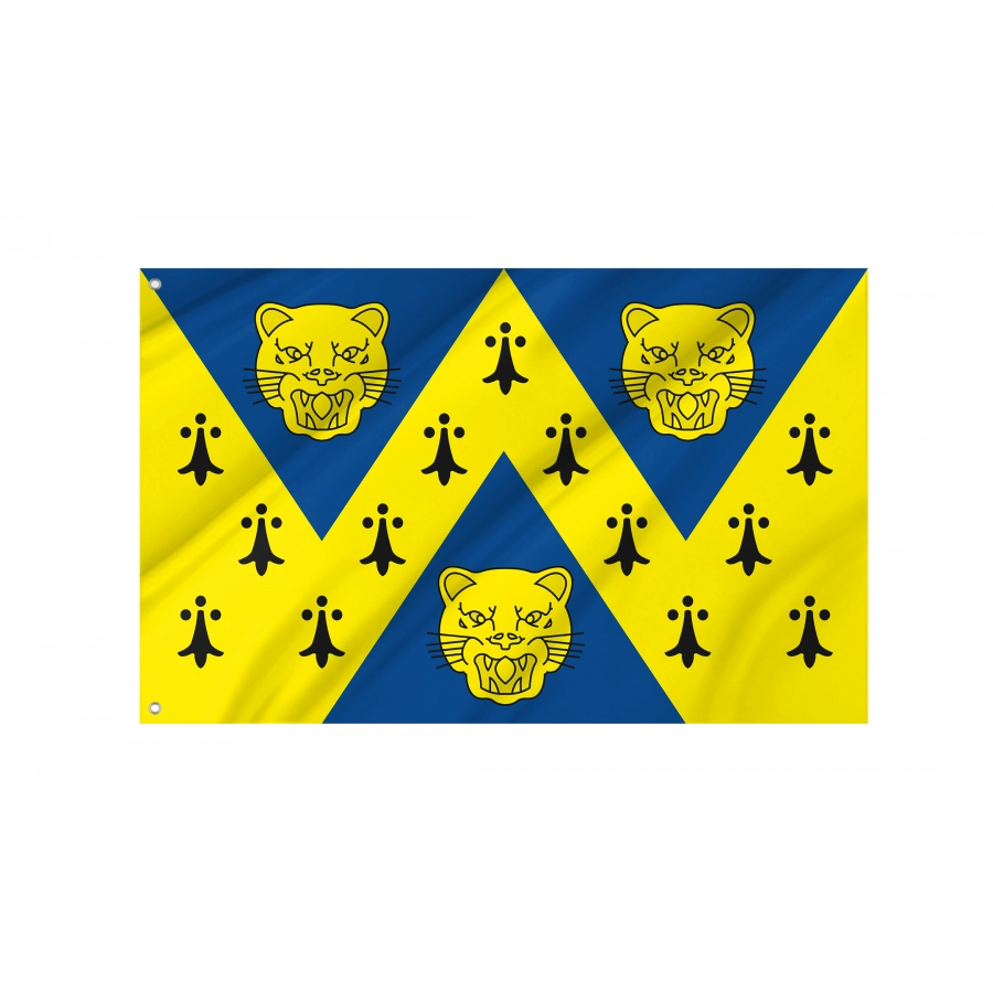 Flag of Shropshire, Patriotic Flags, Unique Design Print, Flags for Indoor & Outdoor Use