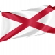 St Patricks Cross Flag for Indoor & Outdoor Use - Imagine 1
