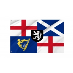 Standard of Oliver Cromwell (1653-1659) Flag for Indoor & Outdoor Use