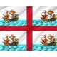 Trinity House Flag (pre-1937) for Indoor & Outdoor Use - Imagine 2