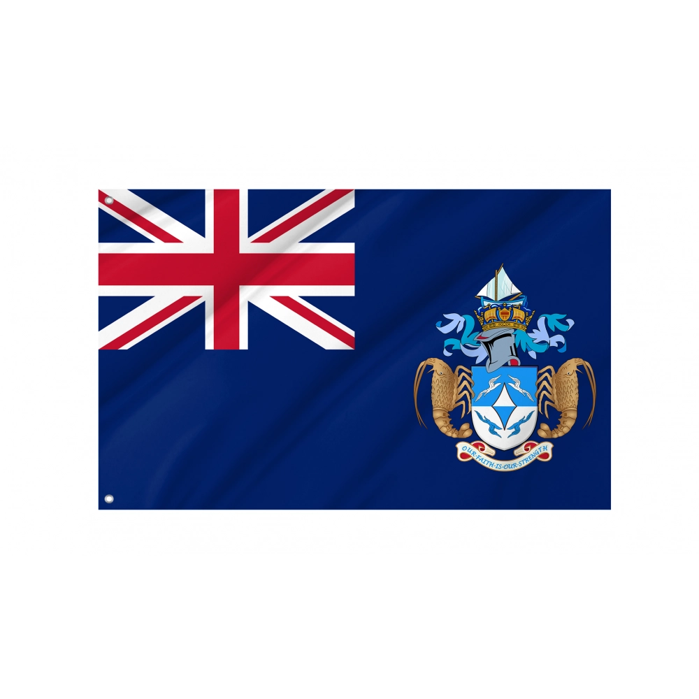 Tristan da Cunha Flag for Indoor & Outdoor Use