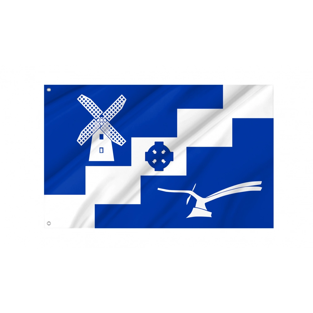 Village Flag of Staining for Indoor & Outdoor Use