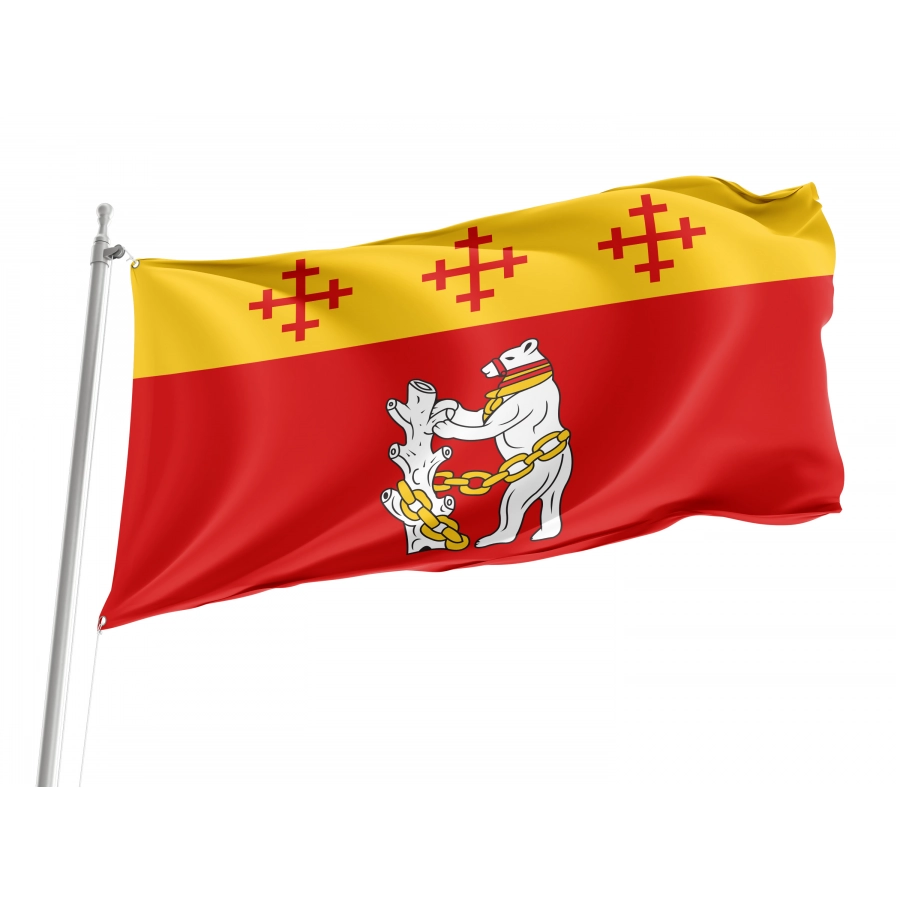 Flag Of Warwickshire Old, Patriotic Flags, Unique Design Print, Flags For Indoor & Outdoor Use - High Quality United Kingdom for Indoor and Outdoor Use