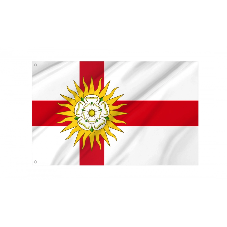 Flag of West Riding of Yorkshire, Patriotic Flags, Unique Design Print, Flags for Indoor & Outdoor Use