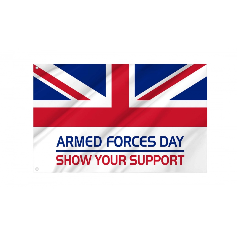 Armed Forces Day (UK) Flag for Indoor & Outdoor Use, GBR13