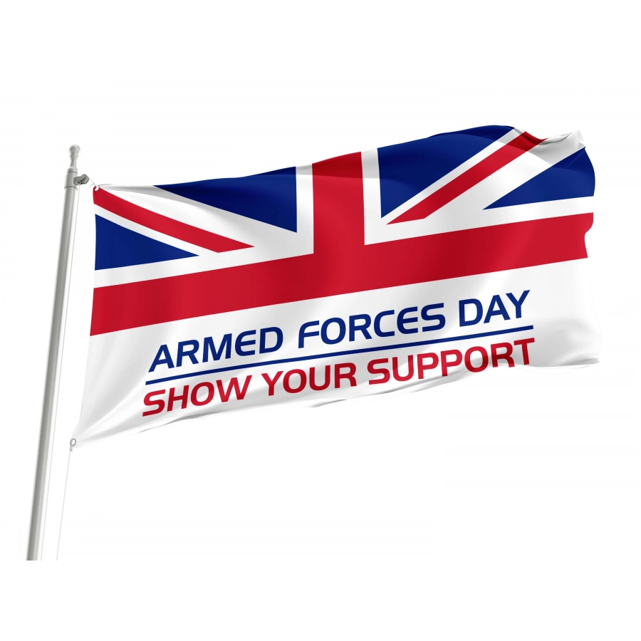 Armed Forces Day (UK) Flag for Indoor & Outdoor Use, GBR13