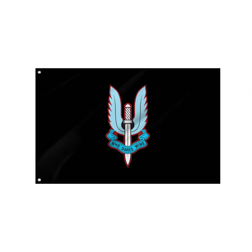 British Army SAS Special Air Service Flag for Indoor & Outdoor Use