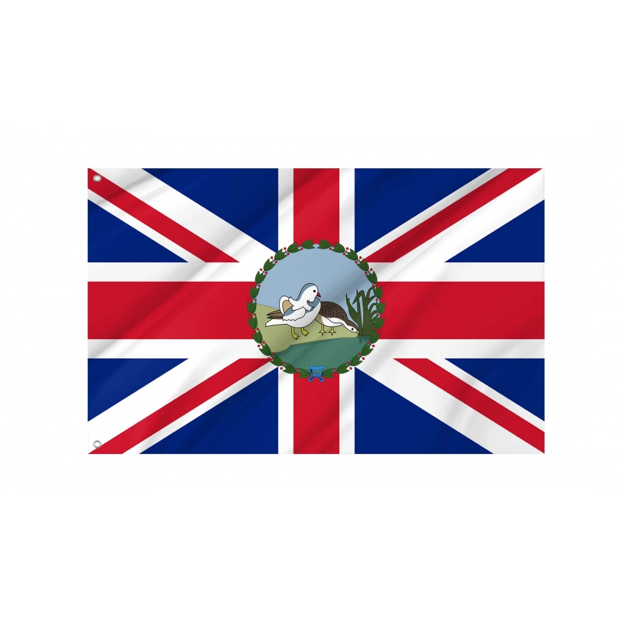 Civil Commissioner of Weihaiwei 1903-1930 Flag for Indoor & Outdoor Use, GBR03