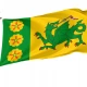 Evenley Flag for Indoor & Outdoor Use - Imagine 1
