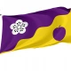 Flore Flag for Indoor & Outdoor Use - Imagine 1