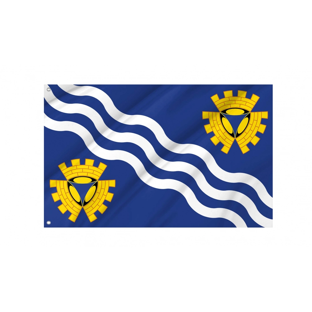Merseyside County Council (1974-1986) Flag for Indoor & Outdoor Use