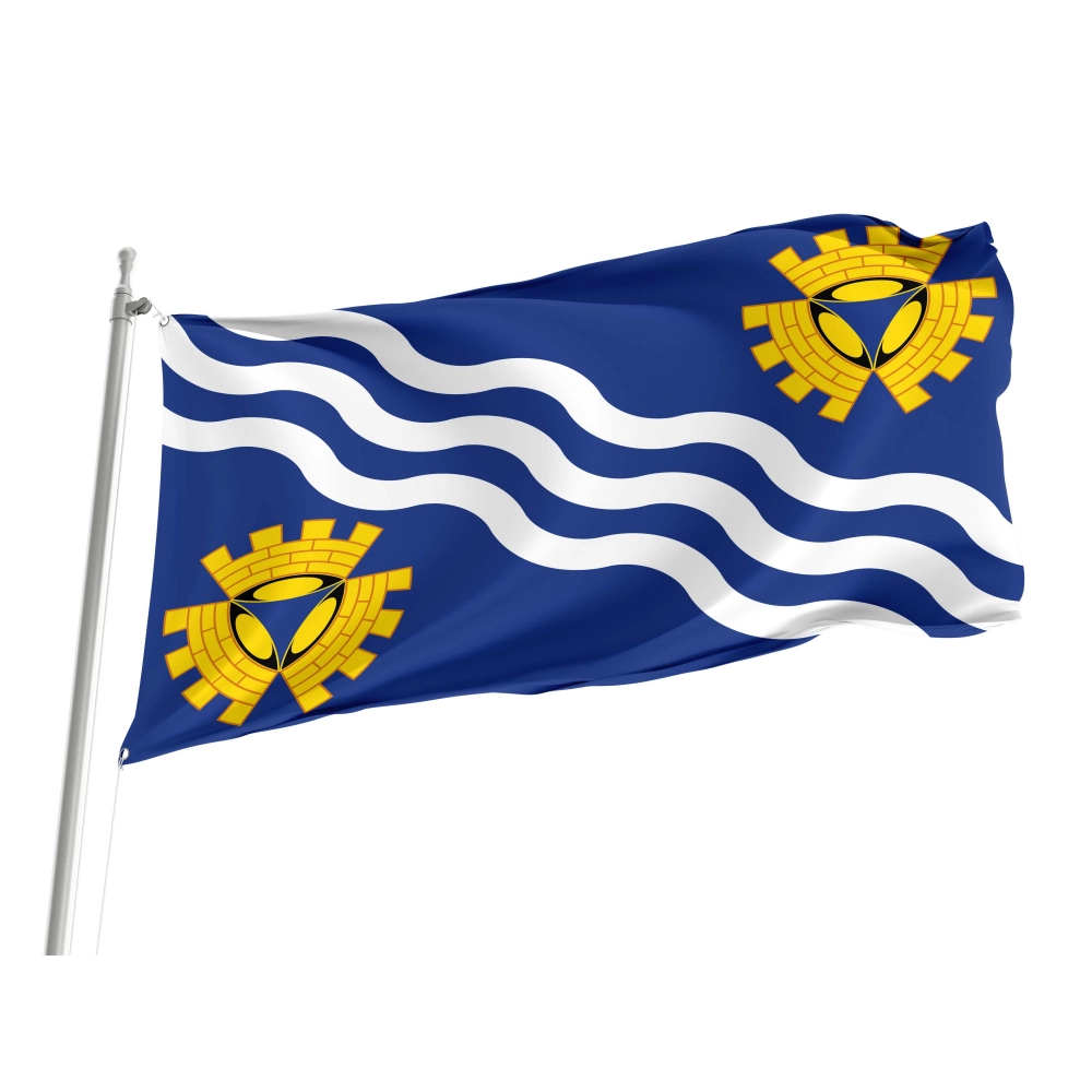 Merseyside County Council (1974-1986) Flag for Indoor & Outdoor Use