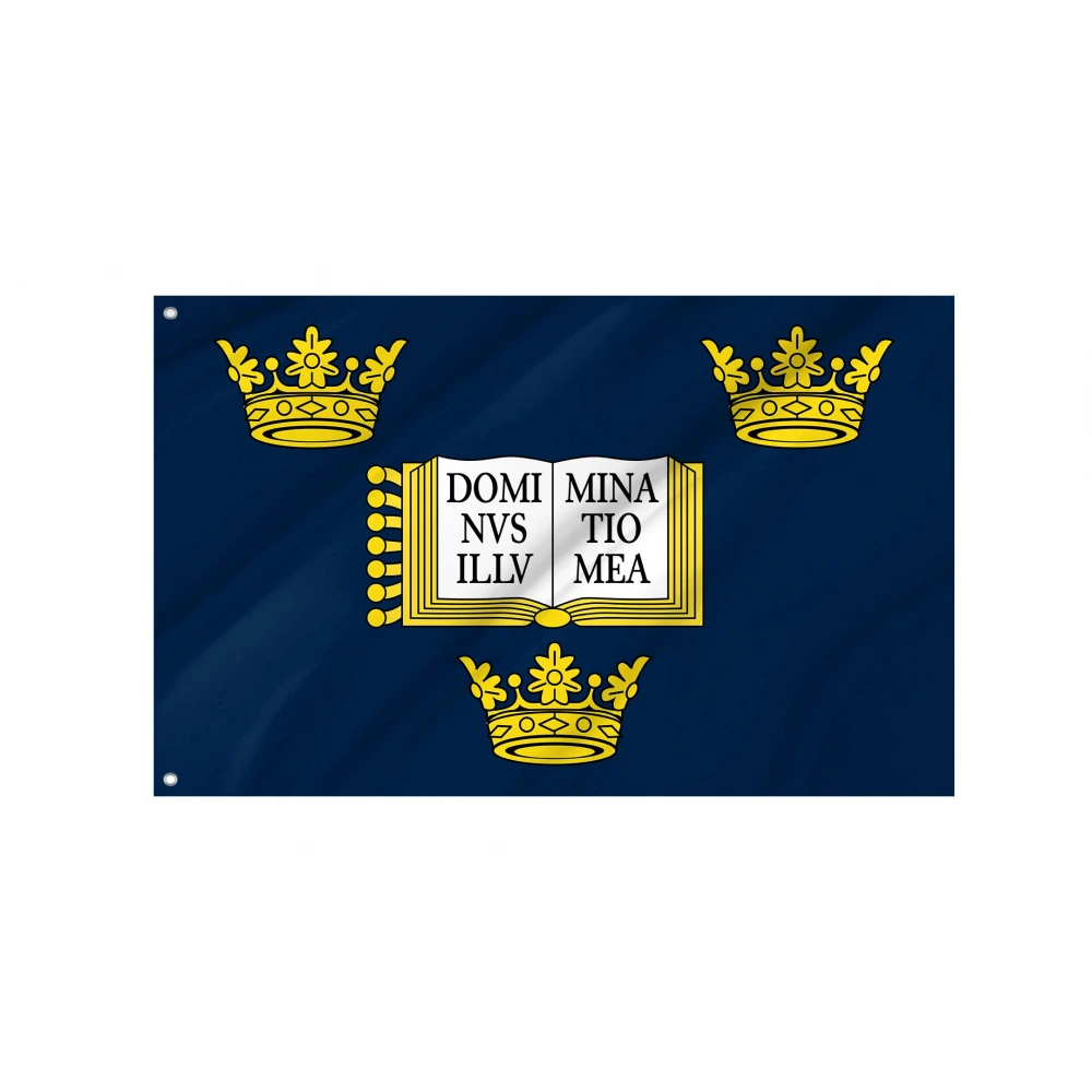 Oxford University Flag for Indoor & Outdoor Use