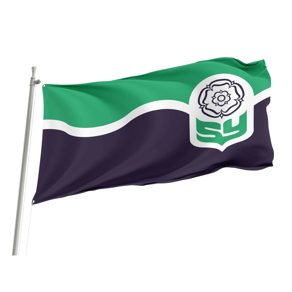 South Yorkshire County Council Flag for Indoor & Outdoor Use