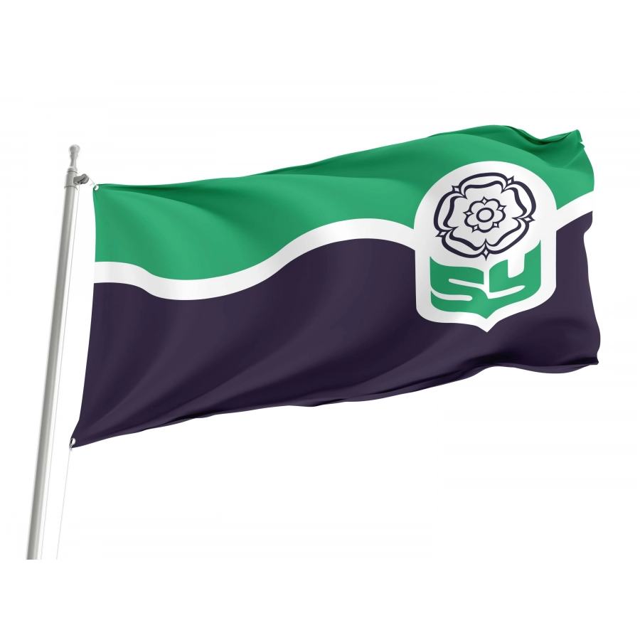 South Yorkshire County Council Flag for Indoor & Outdoor Use, UK16