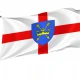 Suffolk St Edmund East Anglia Flag - Imagine 1